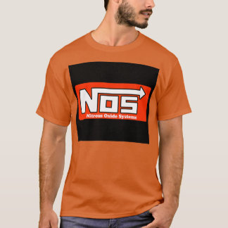 Camiseta NOS Nitrous Oxide Systems Sticker Mask 