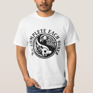CAMISETA NÓS NOS COMETEMOS UNS AOS OUTROS LOBO E ÁGUA
