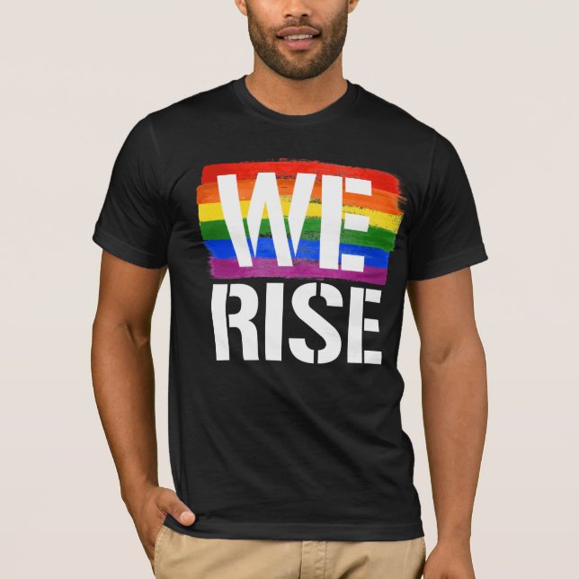 Camiseta Nós nos Erguemos com Orgulho (Frente)