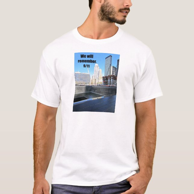 Camiseta Nós nos lembraremos...9/11 (Frente)