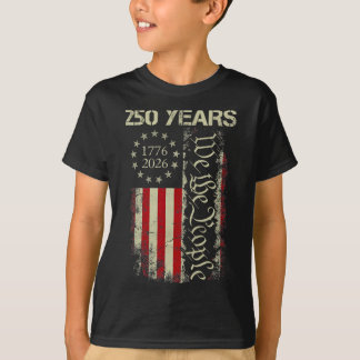 Camiseta Nós O Povo 250 Anos América 1776-2026 250º 4º