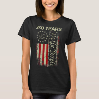 Camiseta Nós O Povo 250 Anos América 1776-2026 250º 4j