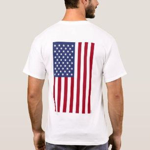 Camiseta Nós O Povo 4 de Julho de 1776 Sino com 13 e 50 Est