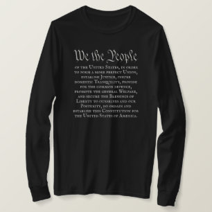 Camiseta Nós, o Povo, Constituição Completa Preâmbulo