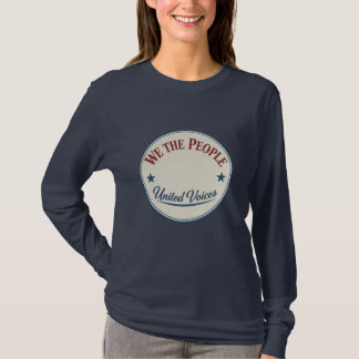 Camiseta Nós, o Povo, Crachá Vintage
