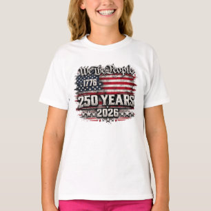 Camiseta Nós, o Povo, Design de Aniversário de 250 Anos