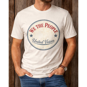 Camiseta Nós, o Povo, Insígnia Vintage