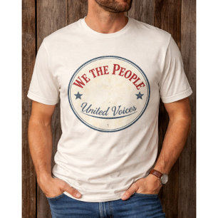 Camiseta Nós, o Povo, Insígnia Vintage