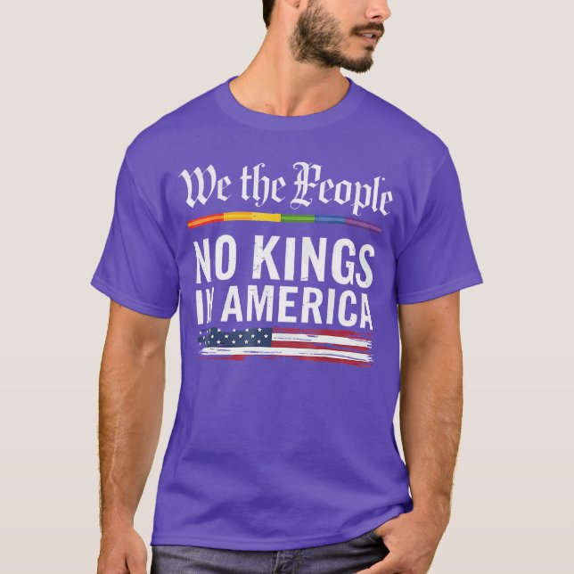 Camiseta Nós, o Povo, Sem Reis (Frente)