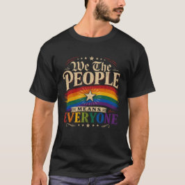 Camiseta Nós, o Povo, Significa Todos