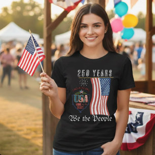 Camiseta "Nós, o Povo" US 250 para Mulheres
