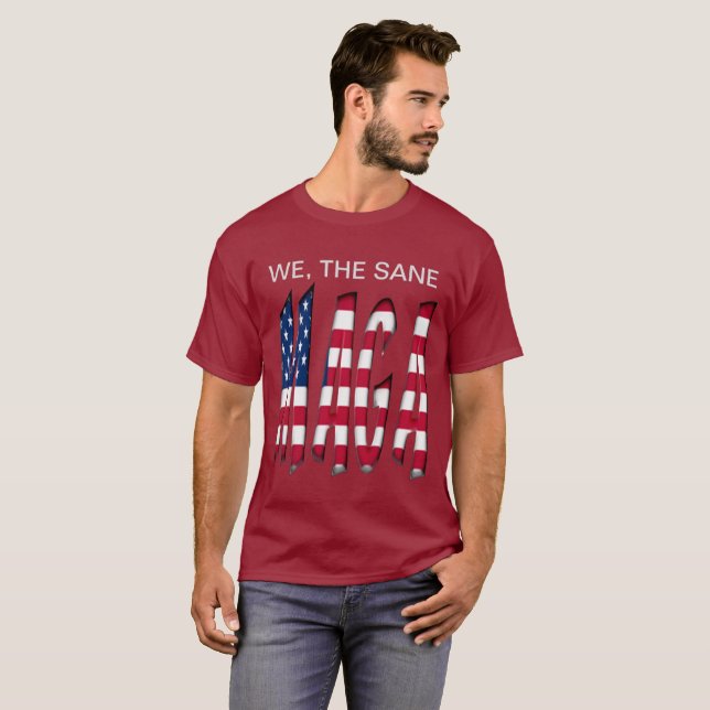 Camiseta Nós, O Sane, Fazemos O Excelente Americano Mais Um (Frente Completa)