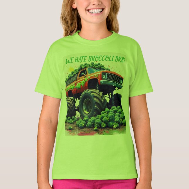 Camiseta Nós odiamos brócolis mano (Frente)