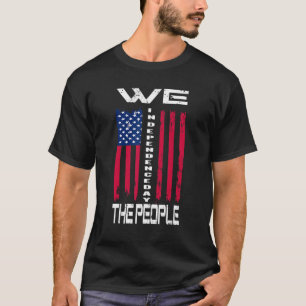 Camiseta Nós, os fogos de artifício do Pessoas 4 de julho