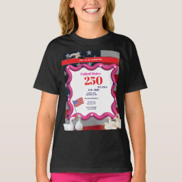 Camiseta Nós, os Patos Tontos, 250º Aniversário Divertido
