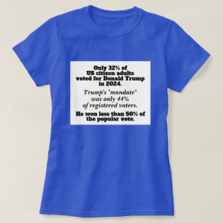 Camiseta Nós os Superamos em Número Nenhum Rei Protesto Ant