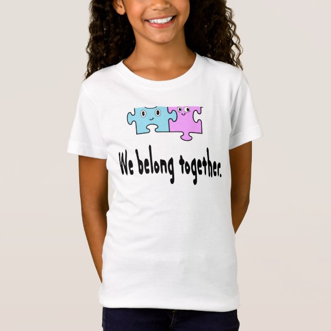 Camiseta Nós pertencemos juntos (Frente)