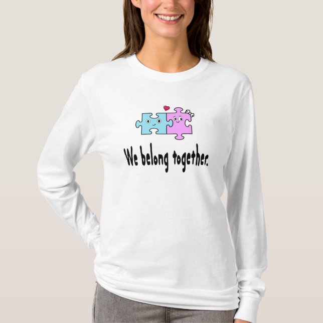 Camiseta Nós pertencemos juntos (Frente)