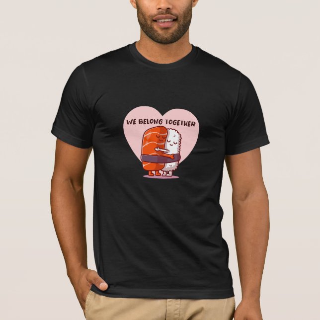 Camiseta Nós Pertencemos Juntos À Camisa-T (Frente)
