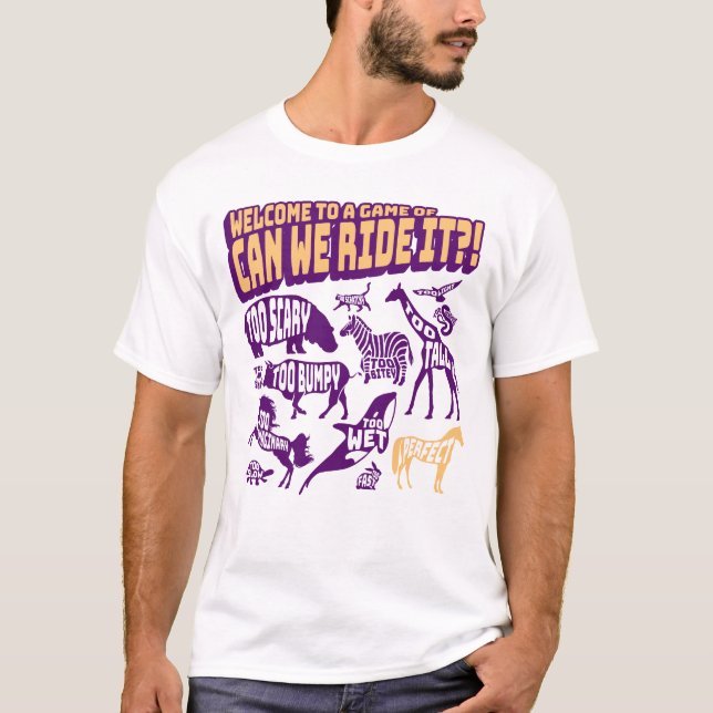 Camiseta NÓS PODEMOS DIRIGIR?! Animais (Frente)
