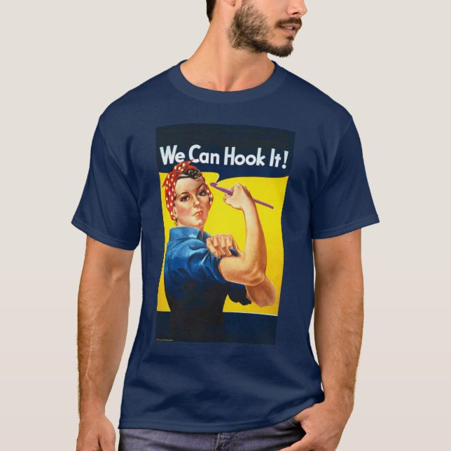 Camiseta Nós podemos enganchá-lo! - T unisex (Frente)