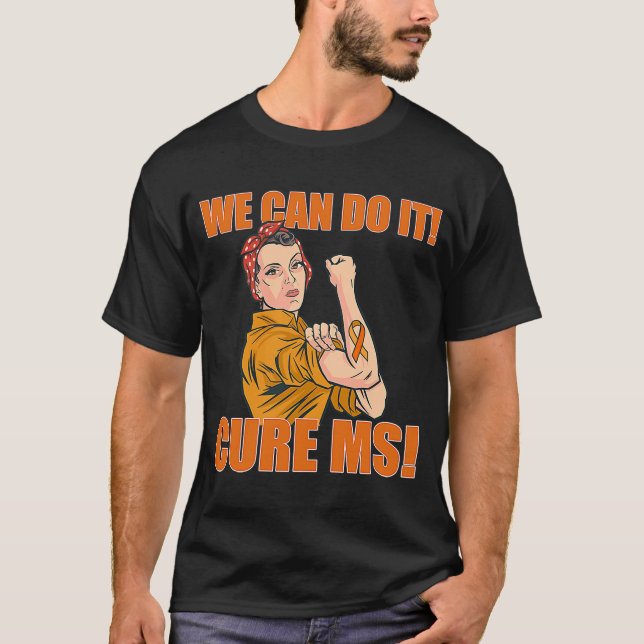 Camiseta NÓS PODEMOS FAZÊ-LO CURAR A SRA Rosie Riveter MÚLT (Frente)