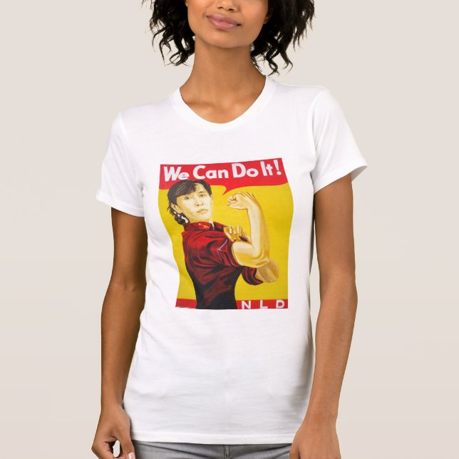 Camiseta Nós podemos fazê-lo! - T-shirt do ANG San Suu Kyi (Frente)