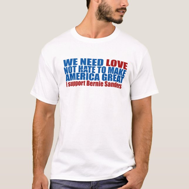 CAMISETA NÓS PRECISAMOS O AMOR (Frente)