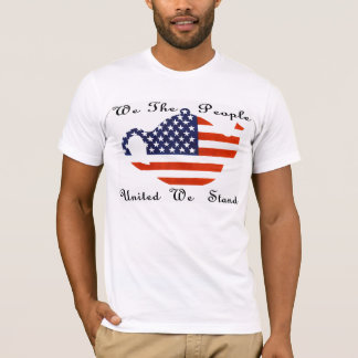 Camiseta Nós que as pessoas nos uniram estamos o t-shirt