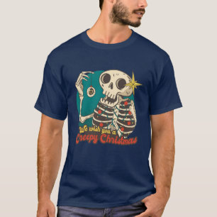 Camiseta Nós Que Você Estragou O Esqueleto De Natal Engra