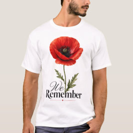 Camiseta Nós Recordamos – Tributo do Dia da Memória da Papo