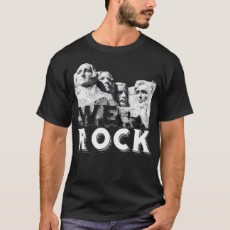 Camiseta Nós Rock Mount Rushmore - Escultura