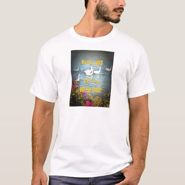 Camiseta Nós sempre deixamos nossos clientes felizes e sati (Frente)