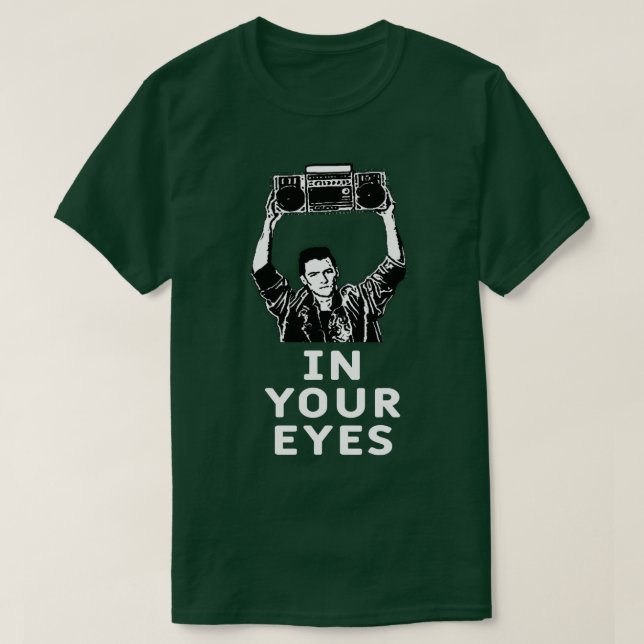 Camiseta Nos Seus Olhos (Frente do Design)