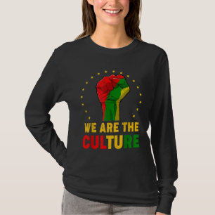 Camiseta Nós Somos A Cultura Africana, Orgulhosa História N