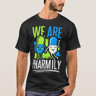 Camiseta Nós Somos a Equipe de Farmacêuticos Pharmily