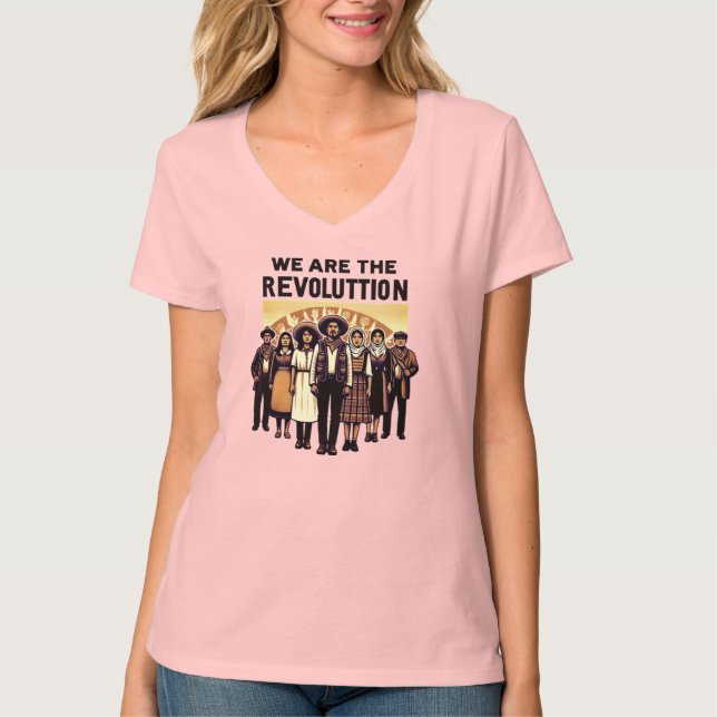 Camiseta nós somos a revolução (Frente)