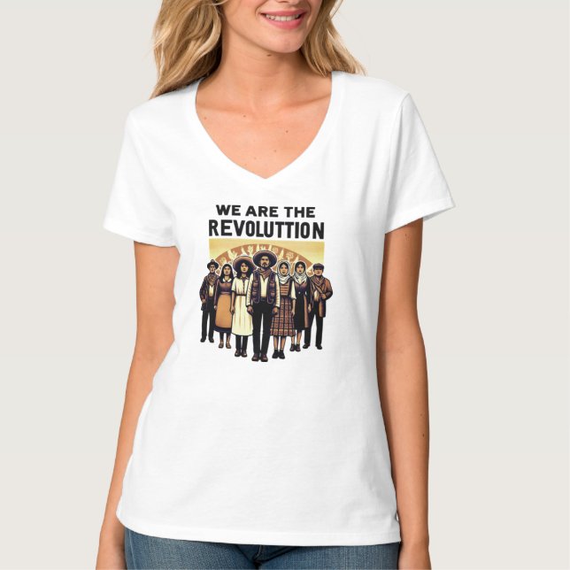 Camiseta nós somos a revolução (Frente)