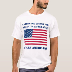 Camiseta Nós somos americanos (luz)