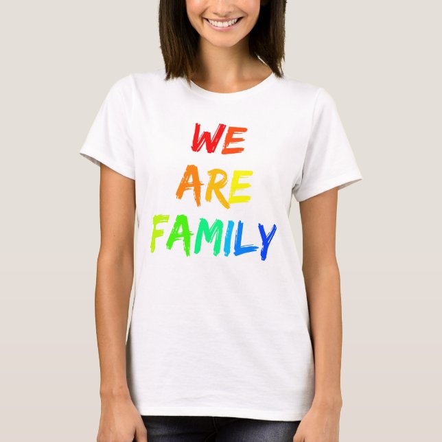 Camiseta Nós somos design da adopção da luz do sol do (Frente)