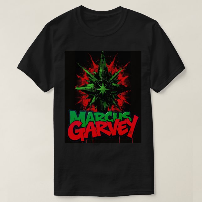 Camiseta "NÓS SOMOS HISTÓRICOS- Marcus Garvey (Frente do Design)