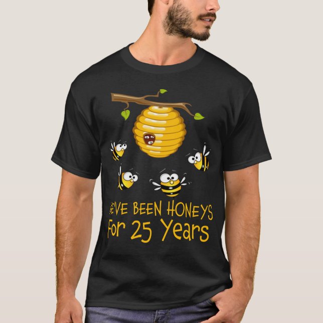 Camiseta Nós somos méis há 25 anos. 25 (Frente)