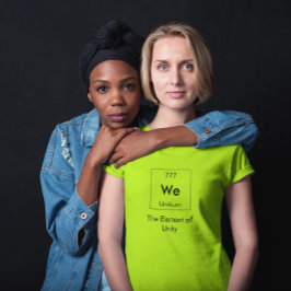 Camiseta Nós somos o elemento da unidade engraçado