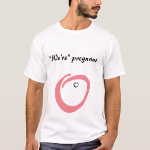 Camiseta Nós somos o t-shirt dos homens engraçados grávi