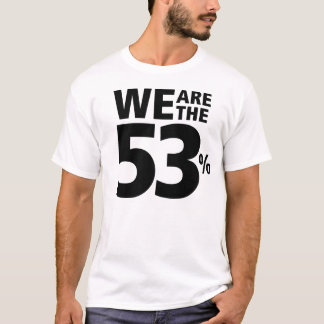 Camiseta Nós somos os 53%