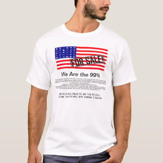 Camiseta Nós somos os 99%