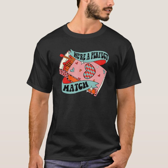 Camiseta Nós somos Perfeitos, uma caixa de fósforos Engraça (Frente)
