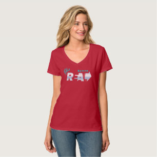 Camiseta Nós Somos Reais   Blusa Feminina com Decote em V