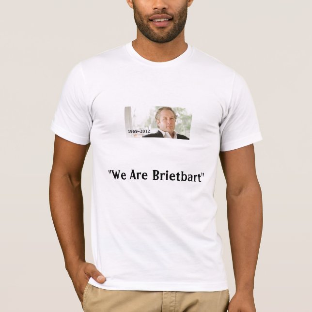 Camiseta "Nós somos t-shirt de Breitbart" (Frente)