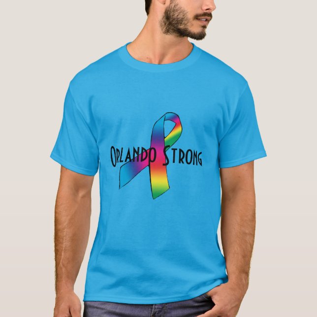Camiseta Nós somos t-shirt forte da consciência de Orlando (Frente)